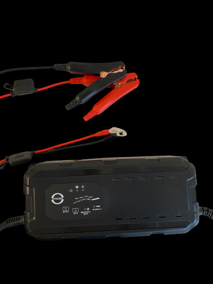 Lemania Batterilader 12/24V 25A Elektronisk