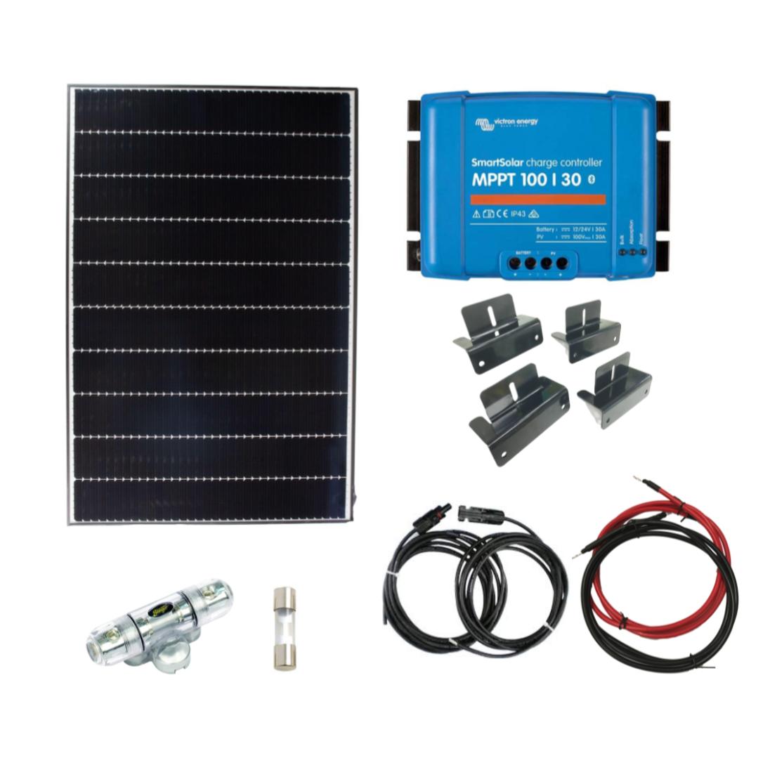 SKANBATT Solcellepakke HYTTE Perc 410W med Victron MPPT - Image 1