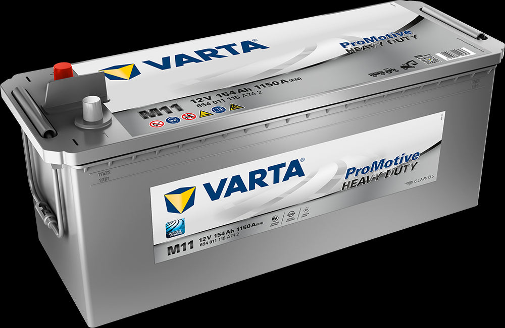VARTA Promotive Heavy Duty 12V 154AH 1150CCA (513x189x205/223mm) +venstre M11 - Image 1