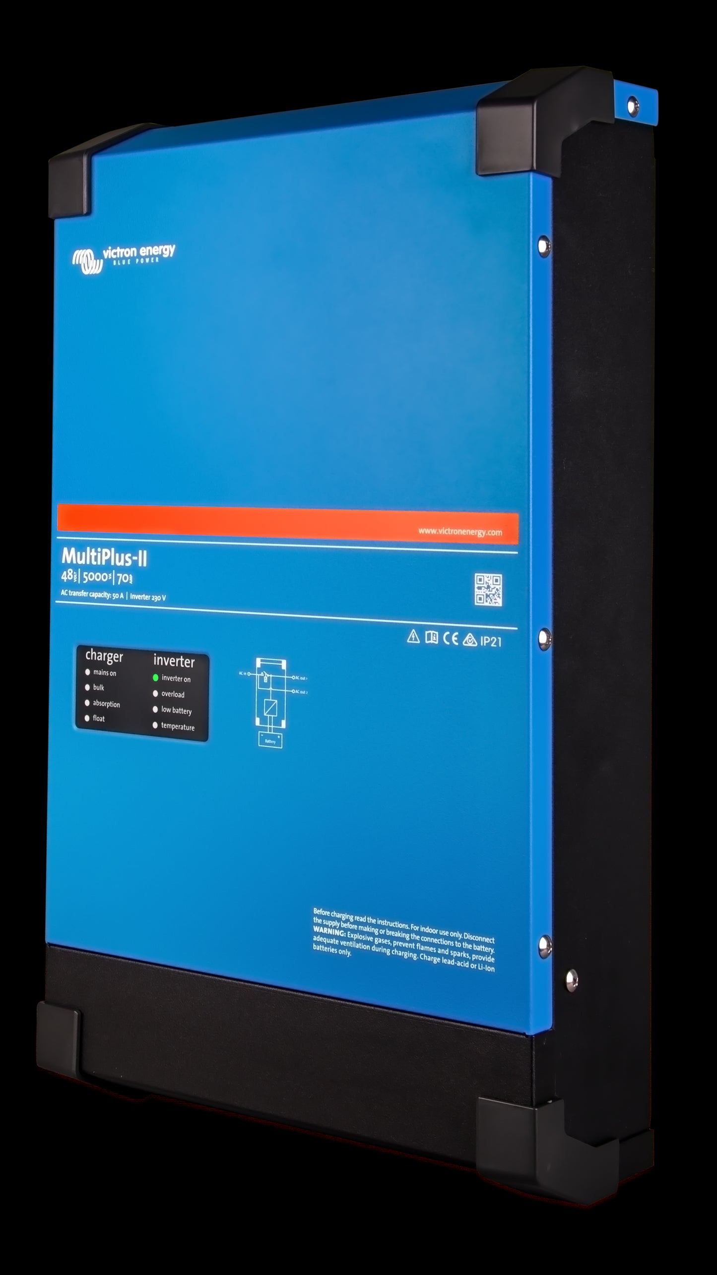 Victron Multiplus-Ii 48/5000/70-50 Kombi Inverter Og Lader