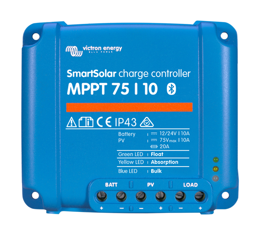 Victron Smartsolar Mppt 75/10 shown in product view