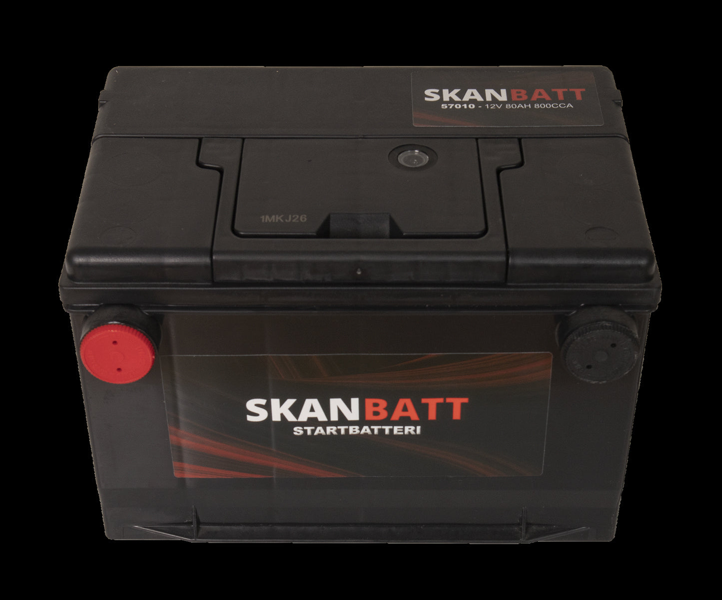 Skanbatt Startbatteri 12V 80Ah 800Cca (260X179X180/180Mm) +Venstre