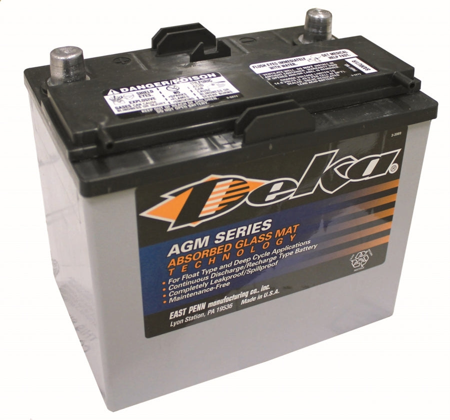 Deka Agm Startbatteri 12V 31Ah 320Cca (213X130X184/194) +Høyre (Miata)