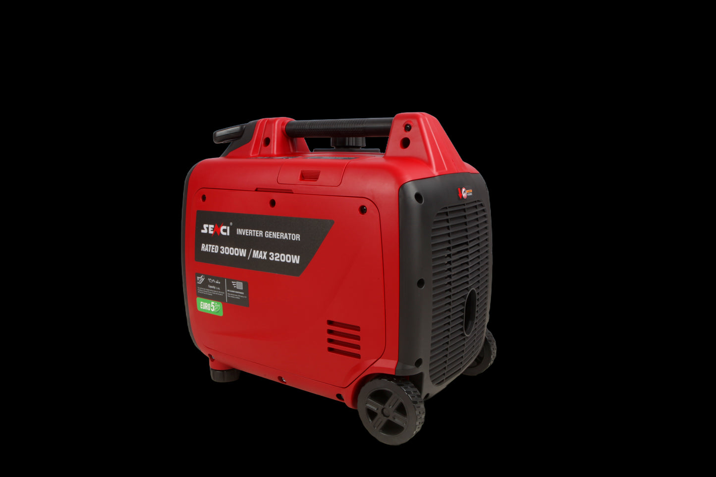 SENCI SC3550i Inverter Aggregat - Bensin - Max 3200W - Elektrisk start - Image 3