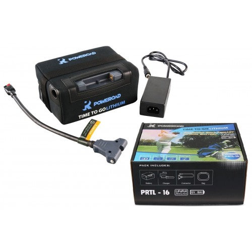 Poweroad Golftralle Lithiumbatteri 16Ah