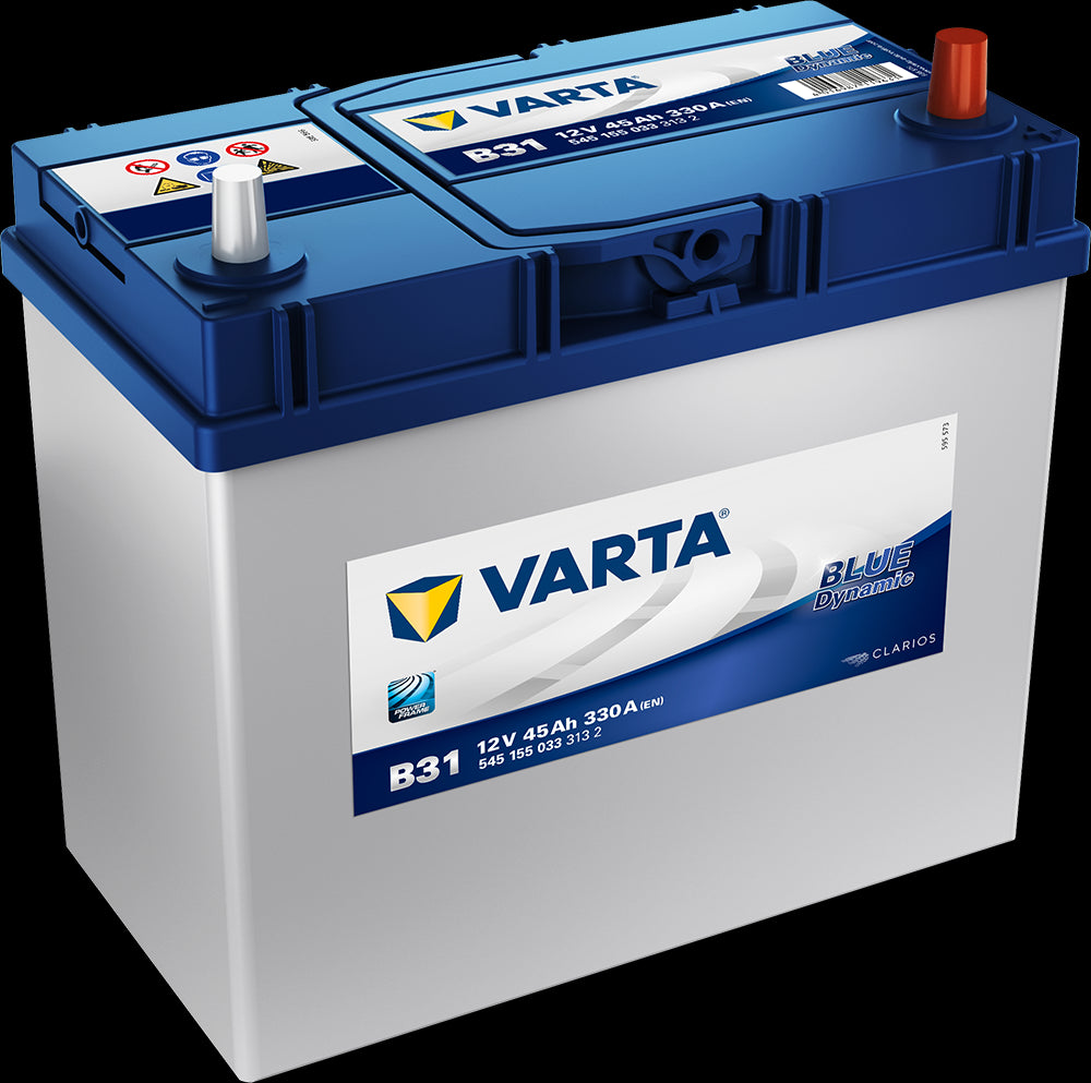 Varta Blue Dynamic Batteri 12V 45Ah 330Cca (238X129X200/227Mm) +Høyre B31