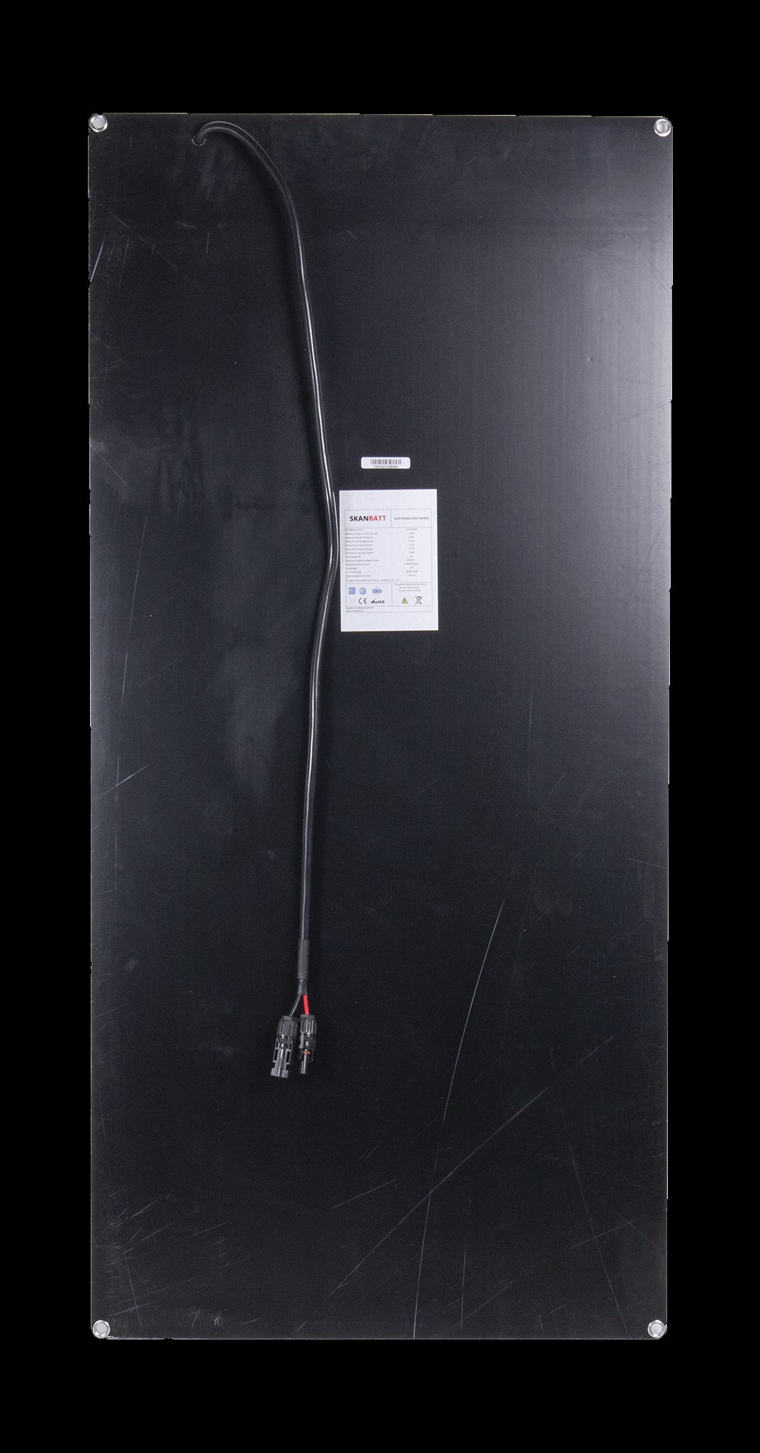 SKANBATT Fleksibelt Solcellepanel 110W - ETFE - 1140x540x3mm - Image 2