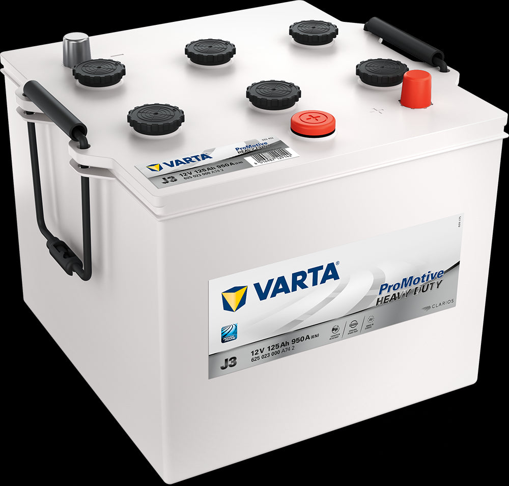VARTA Promotive Black Batteri 12V 125AH 950CCA (286x269x210/230mm) +diagonalt J3 - Image 1