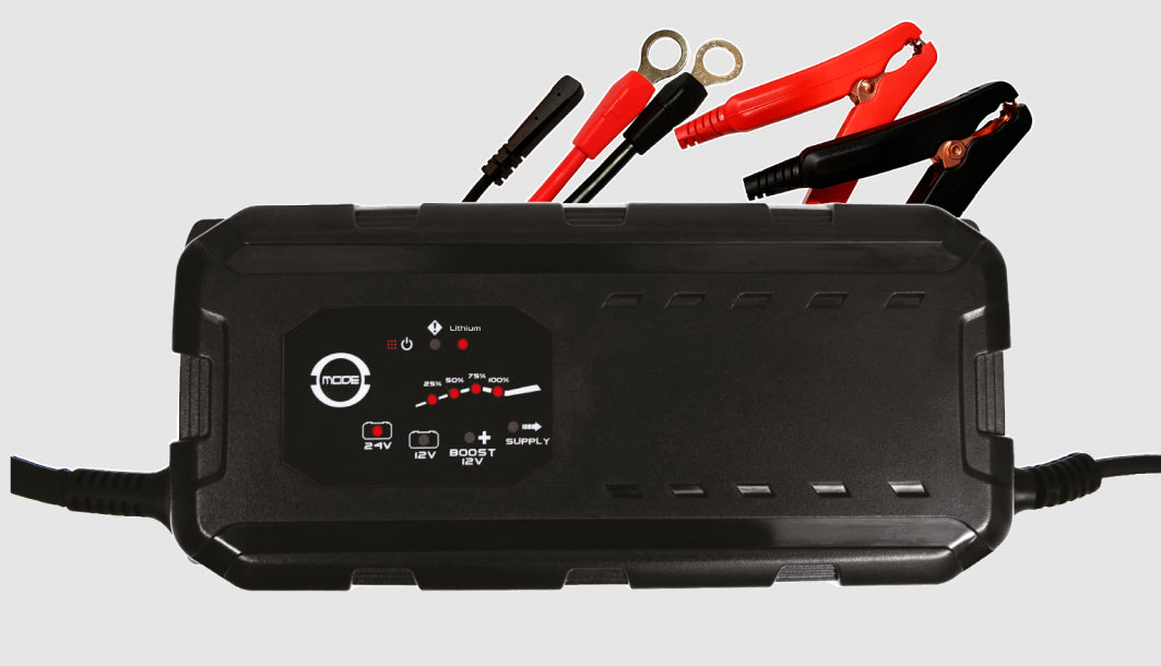 LEMANIA Batterilader 12/24V 25A Elektronisk - Image 1