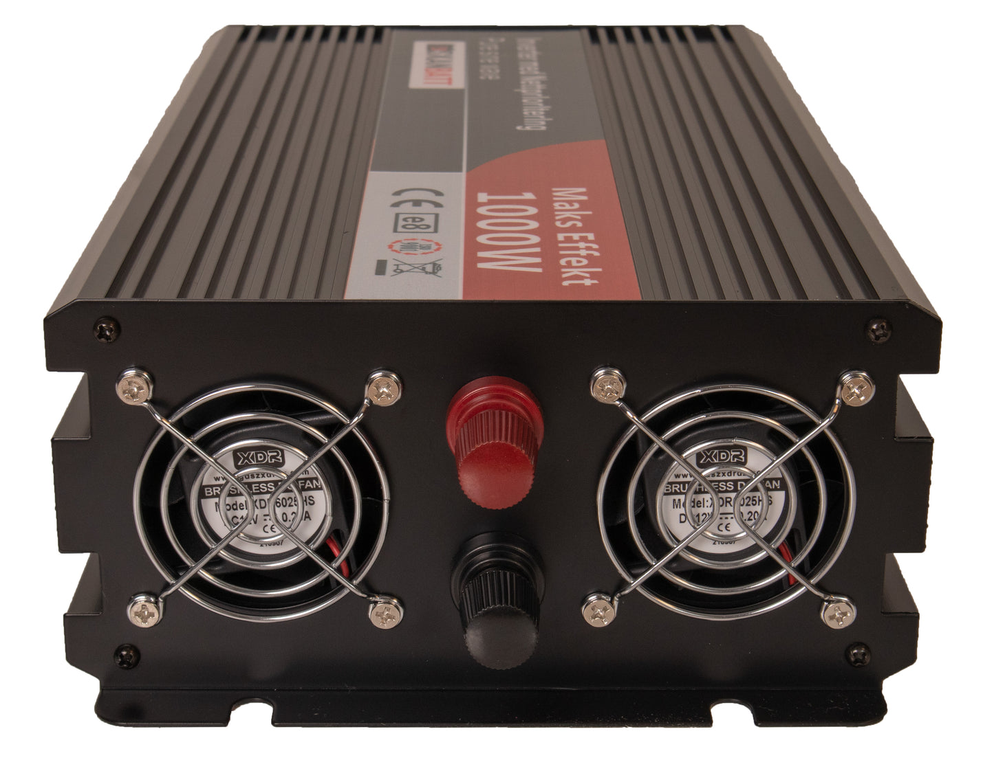 SKANBATT Inverter 12V 1000W Ren Sinus med Nettprioritering og Trådløs Fjernkontroll - Image 4