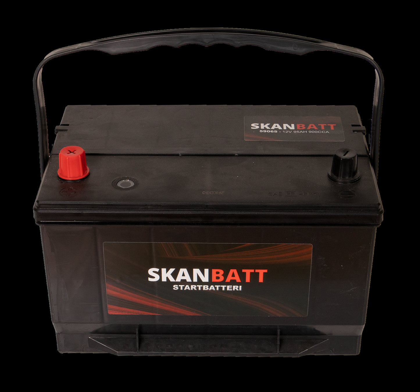 SKANBATT Startbatteri 12V 95AH 900CCA (296x187x171/191mm) +venstre - Image 8