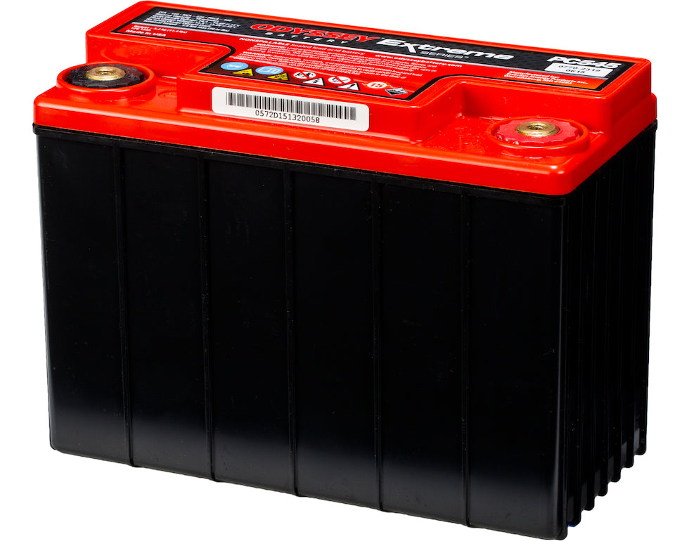 Odyssey Pc545 Agm Batteri 12V 13Ah 150Cca (176X84X124Mm) +Høyre