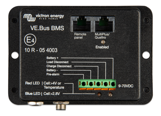 Victron Ve.Bus Bms shown in product view