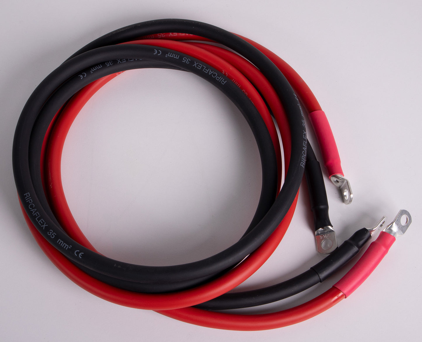 Batterikabel 2X35Mm2 M/8Mm 200Cm