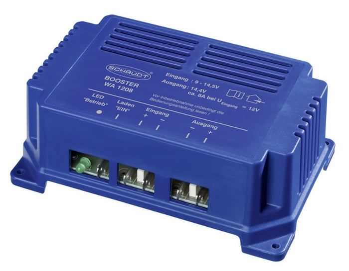 Schaudt Dc-Dc 12V 8A Wa1208 Ladebooster For Campingvogner (9990109)