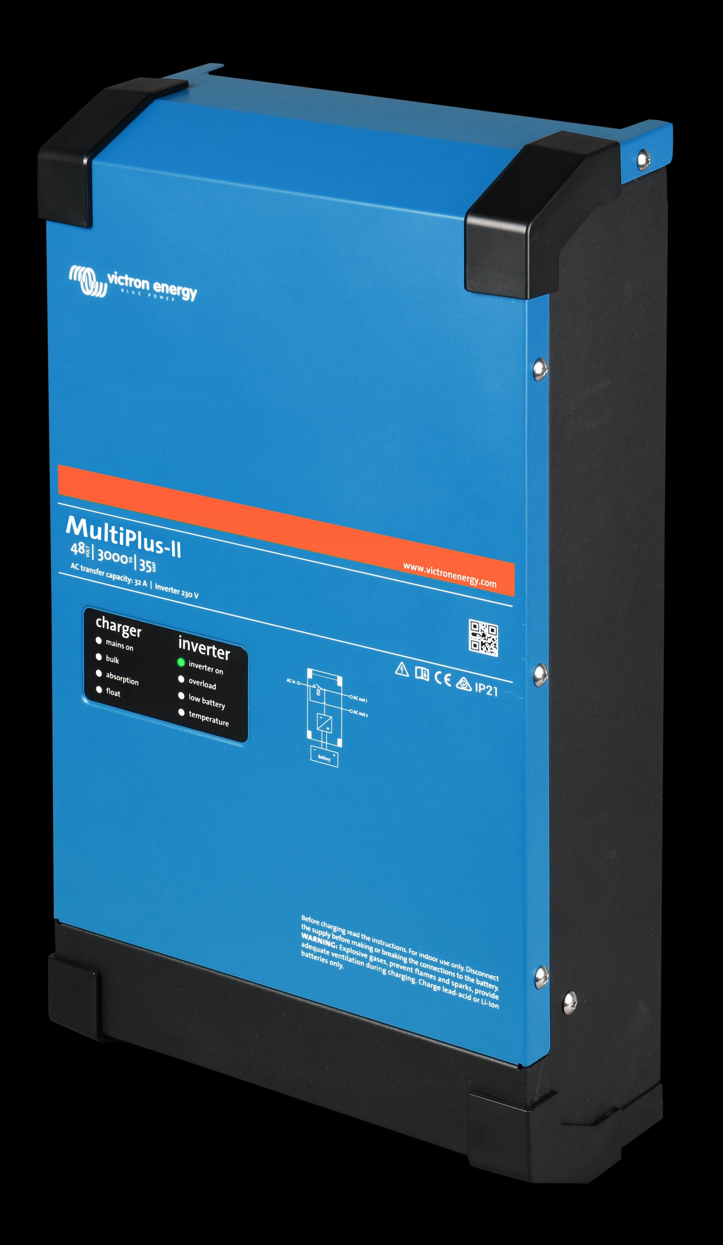 VICTRON Multiplus-II C48/3000/35-32 kombi inverter og lader - Image 2