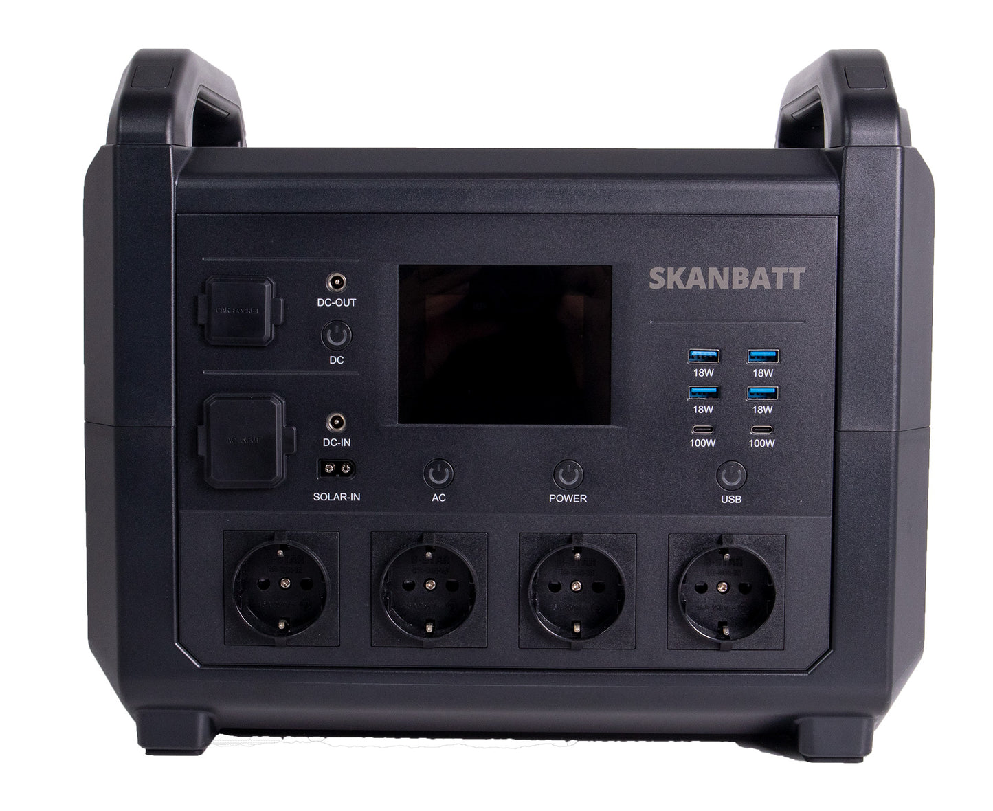 SKANBATT LITHIUM LPS 1536Wh Power Supply med 1600W Ren Sinus Inverter - Image 2
