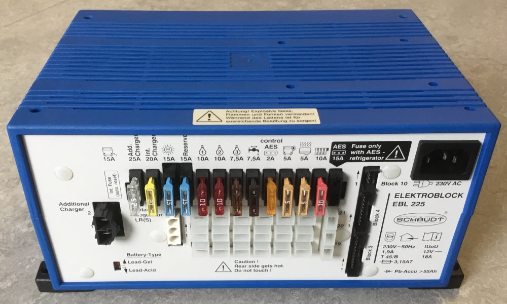 Schaudt Ebl225 Strømsentral For Bobiler