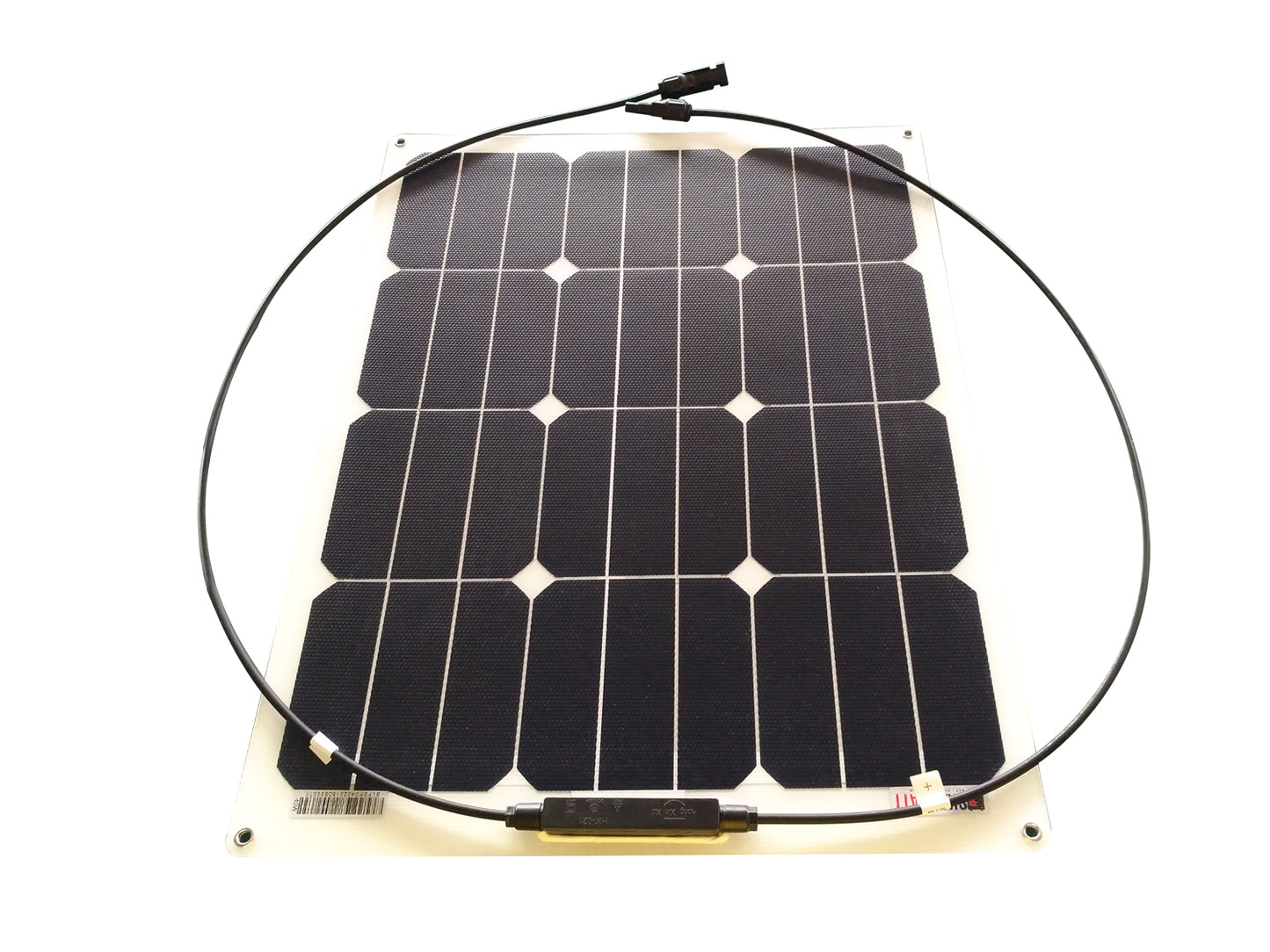 Skanbatt Fleksibelt Solcellepanel Mono 40W - 560X425X3Mm