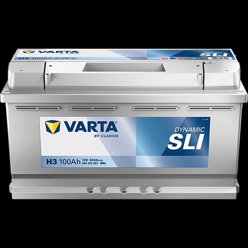 Varta Silver Dynamic Batteri 12V 100Ah 830Cca (353X175X190/190Mm) +Høyre H3