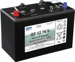 Sonnenschein Gel Batteri 12V 76Ah (330X171X235,5Mm) +Venstre