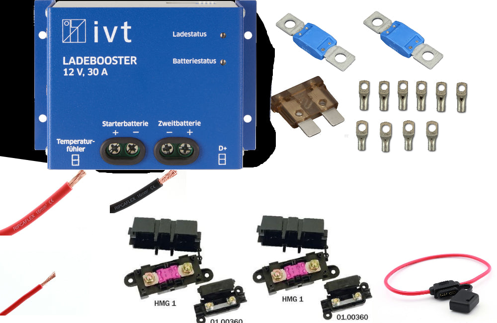 Fricampingpakke M/ 30A Ivt Dynamo Hurtiglader