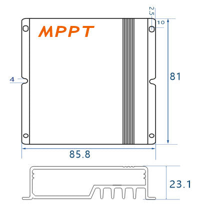 Lumiax 10A Mppt Regulator Ip67