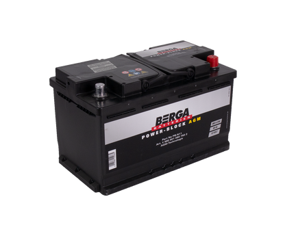 Berga Power Block Agm 12V 80Ah 800Cca shown in product view