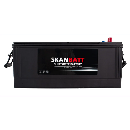 SKANBATT SLI SHD Startbatteri 12V 140AH 800CCA (513x189x223mm) +L