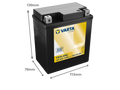 VARTA AGM MC Batteri 12V 6AH 100CCA (113x70x130mm) +höger TX7L (FA)