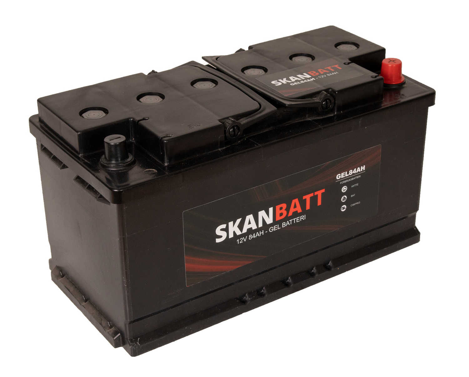 Skanbatt Gel Batteri 12V 84Ah +Høyre shown in product view