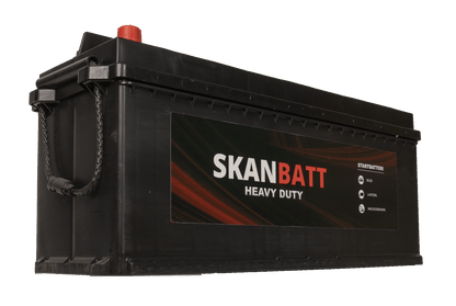 Skanbatt Startbatteri 12V 135Ah 760Cca +Høyre shown in angle view