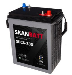 SKANBATT DEEP CYCLE AGM Deep Cycle 6V 335AH - 295x178x365mm