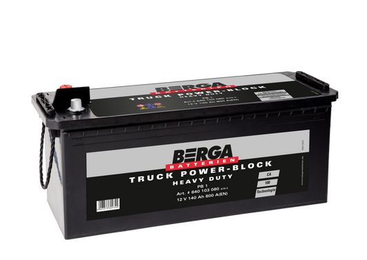 Berga Truck Power Block12V 140Ah 800Cca shown in product view