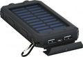 Powerbank / Nödladdare 8000mAh med solceller