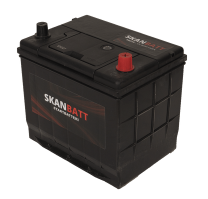 Skanbatt Startbatteri 12V 60Ah 510En +H shown in detail view