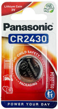 PANASONIC Knappcellsbatteri CR2430 3V 1-pack