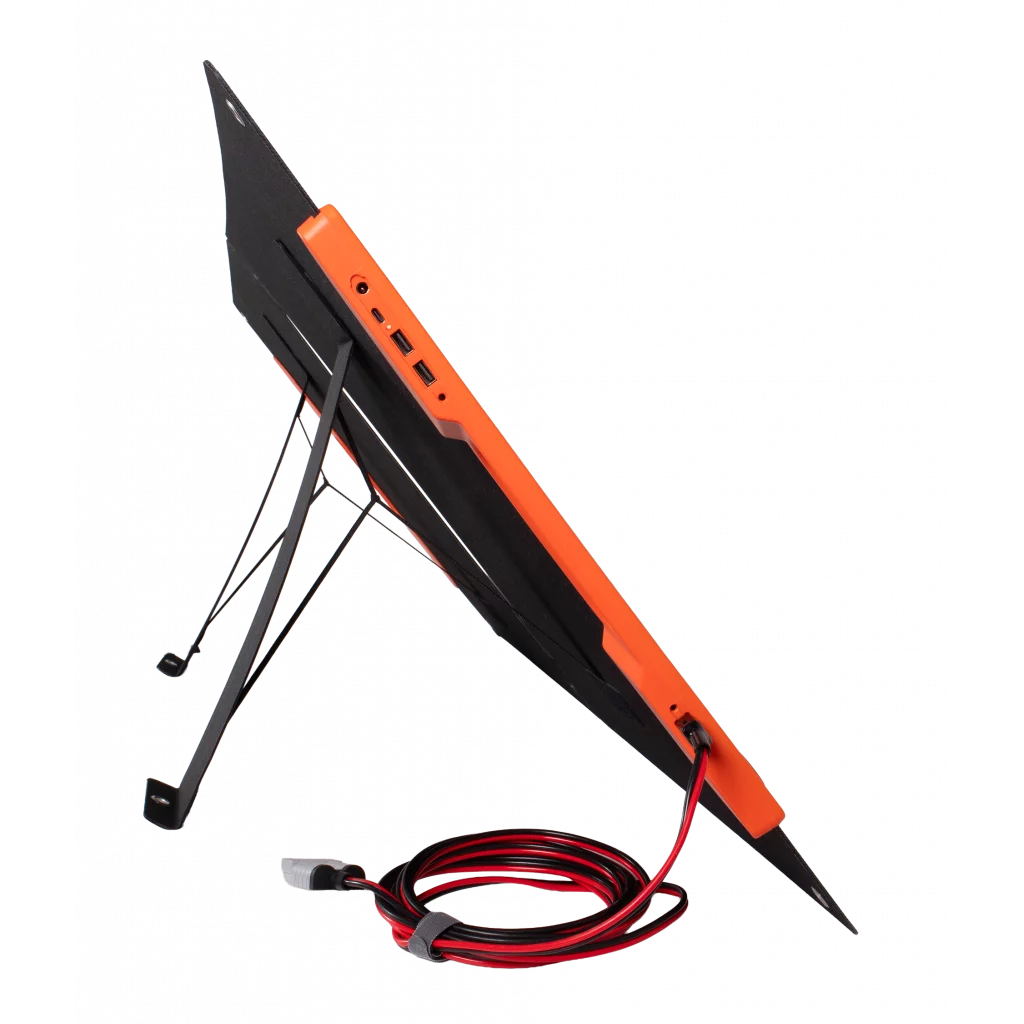 SKANBATT Sammenleggbart Solcellepanel 120W m/USB