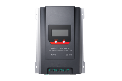 Skanbatt Mppt 40A Solcelleregulator 12V/24V shown in angle view