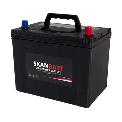 SKANBATT EFB Startbatteri 12V 80AH 730CCA (260x174x225mm) +R