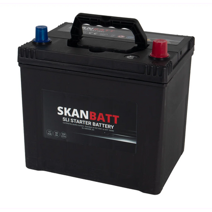 SKANBATT SLI Startbatteri 12V 68AH 550CCA (232x173x225mm) +R