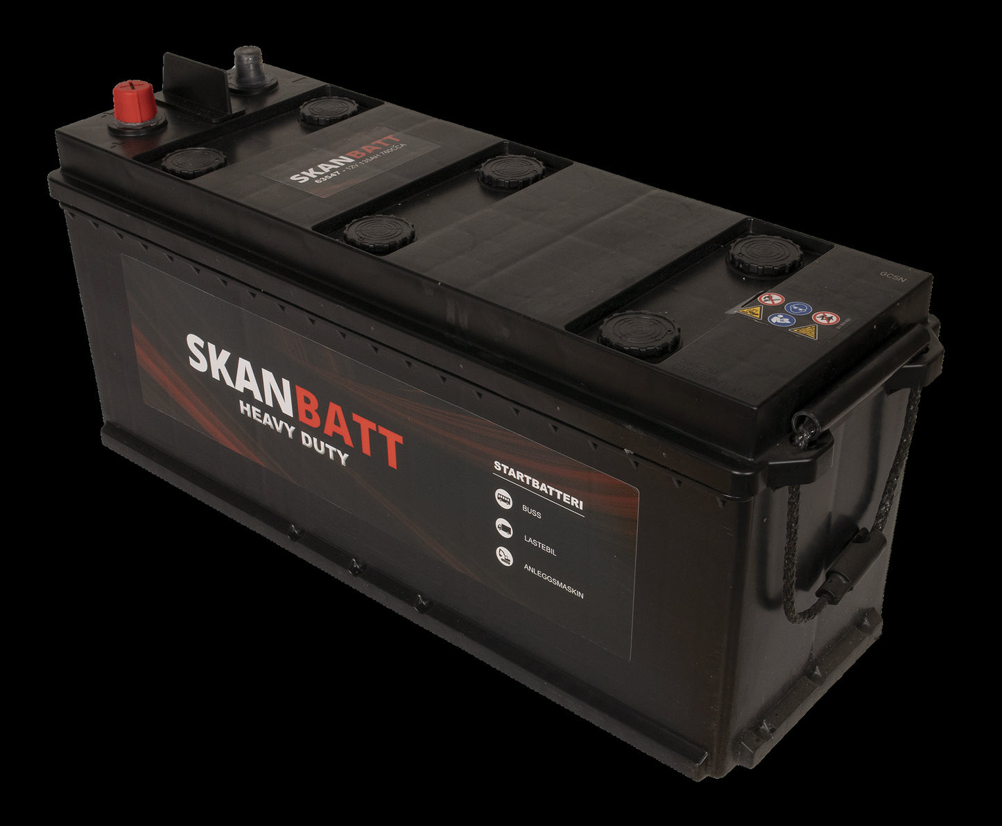 SKANBATT Startbatteri 12V 135AH 760CCA (514x175x210/226mm) +høyre - Image 6