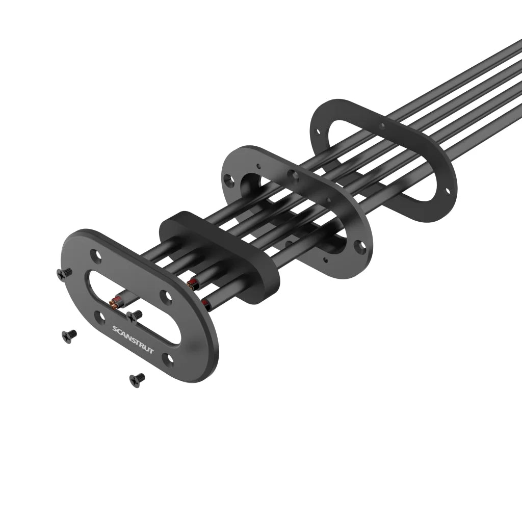Scanstrut DS-MULTI Svart kabelgjennomføring shown in product view
