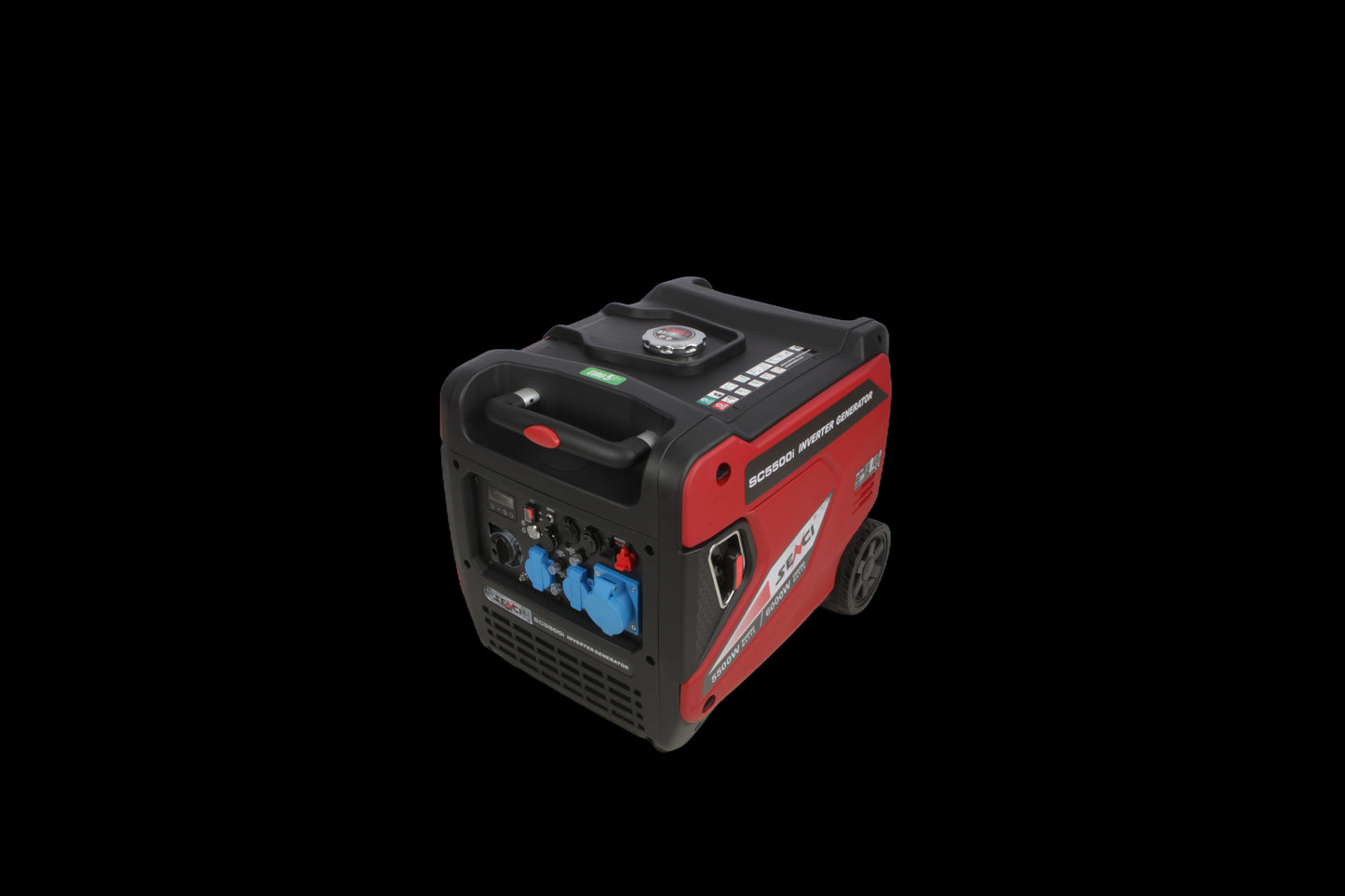 SENCI SC5500i Inverter Aggregat - Bensin - Max 6000W - ATS - Elektrisk start - Image 8