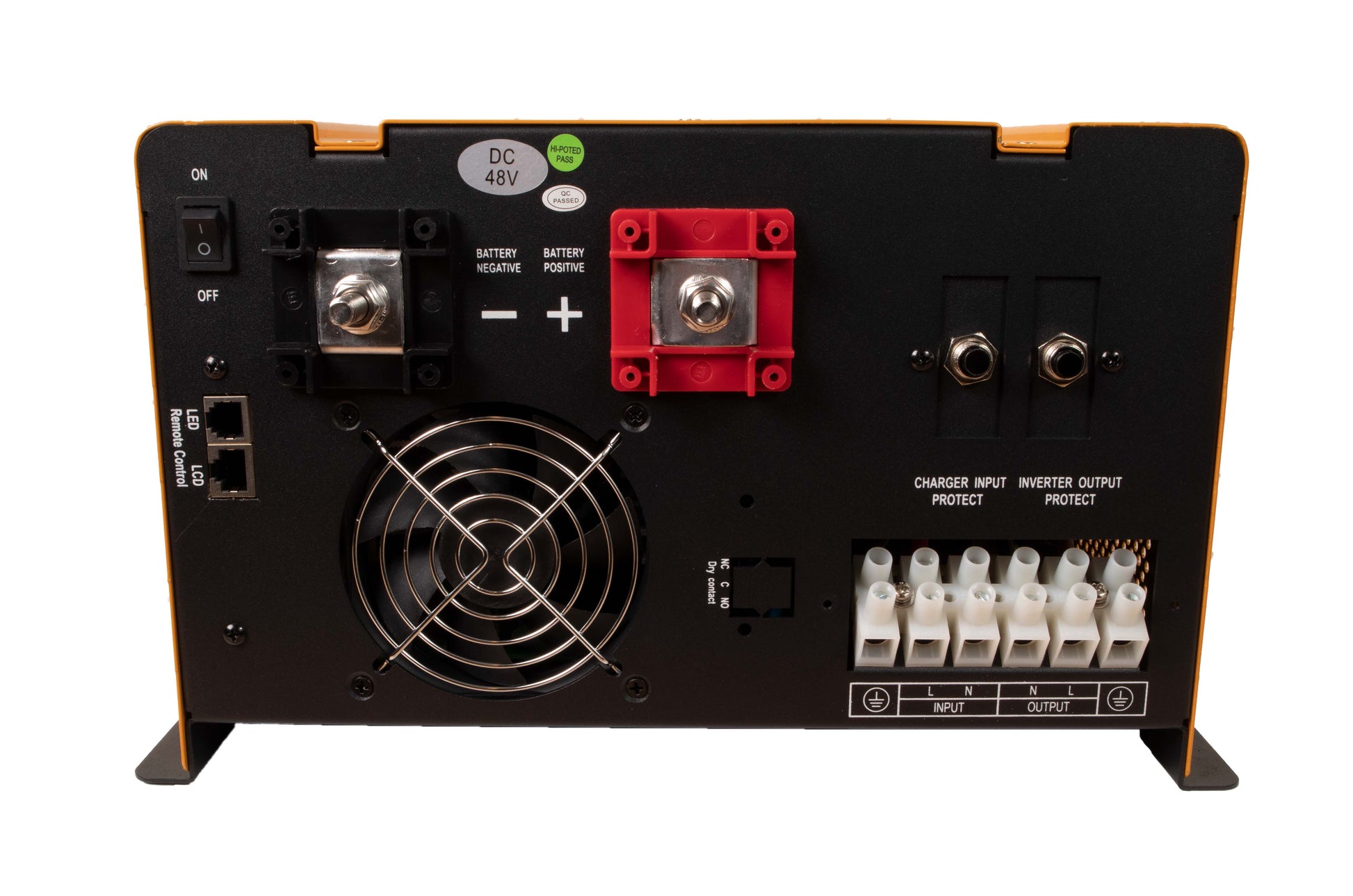 SKANBATT Kombi batterilader og inverter 48V 5000W m/fjernkontroll - Image 4