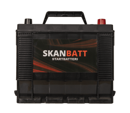 Skanbatt Startbatteri 12V 40Ah 400Cca +Høyre John Deere shown in angle view