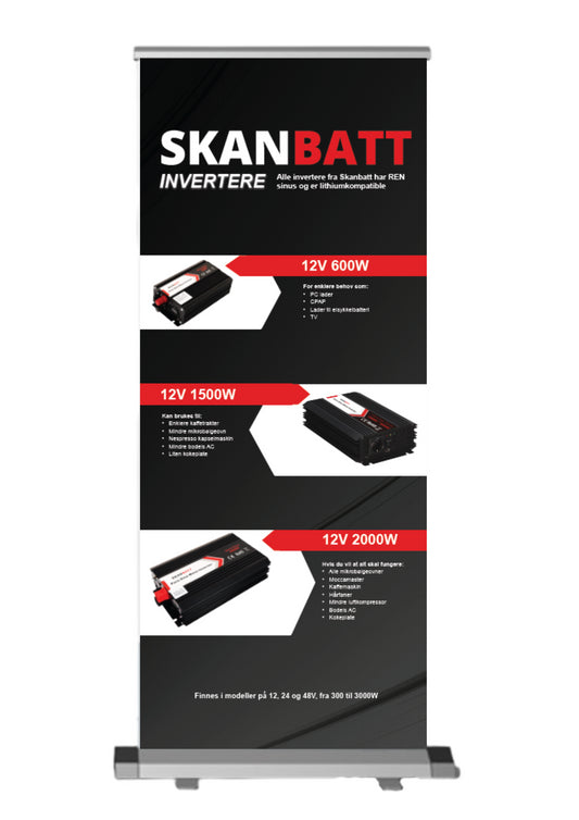 Roll-Up SKANBATT invertere - Image 1