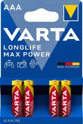 Varta Max Tech Aaa 1 / 5V 4-Pakning