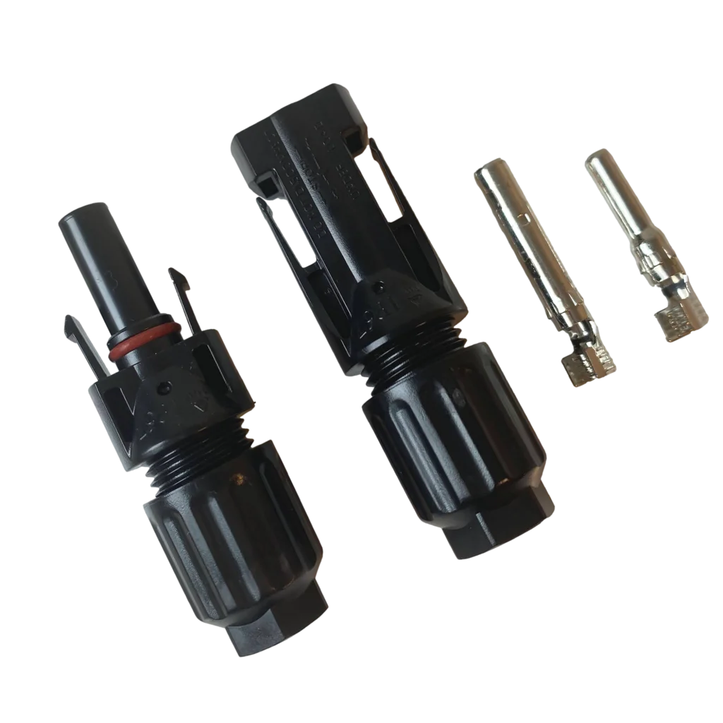 Kontakt til solcellepanel MC4 for 6mm2 kabel shown in product view