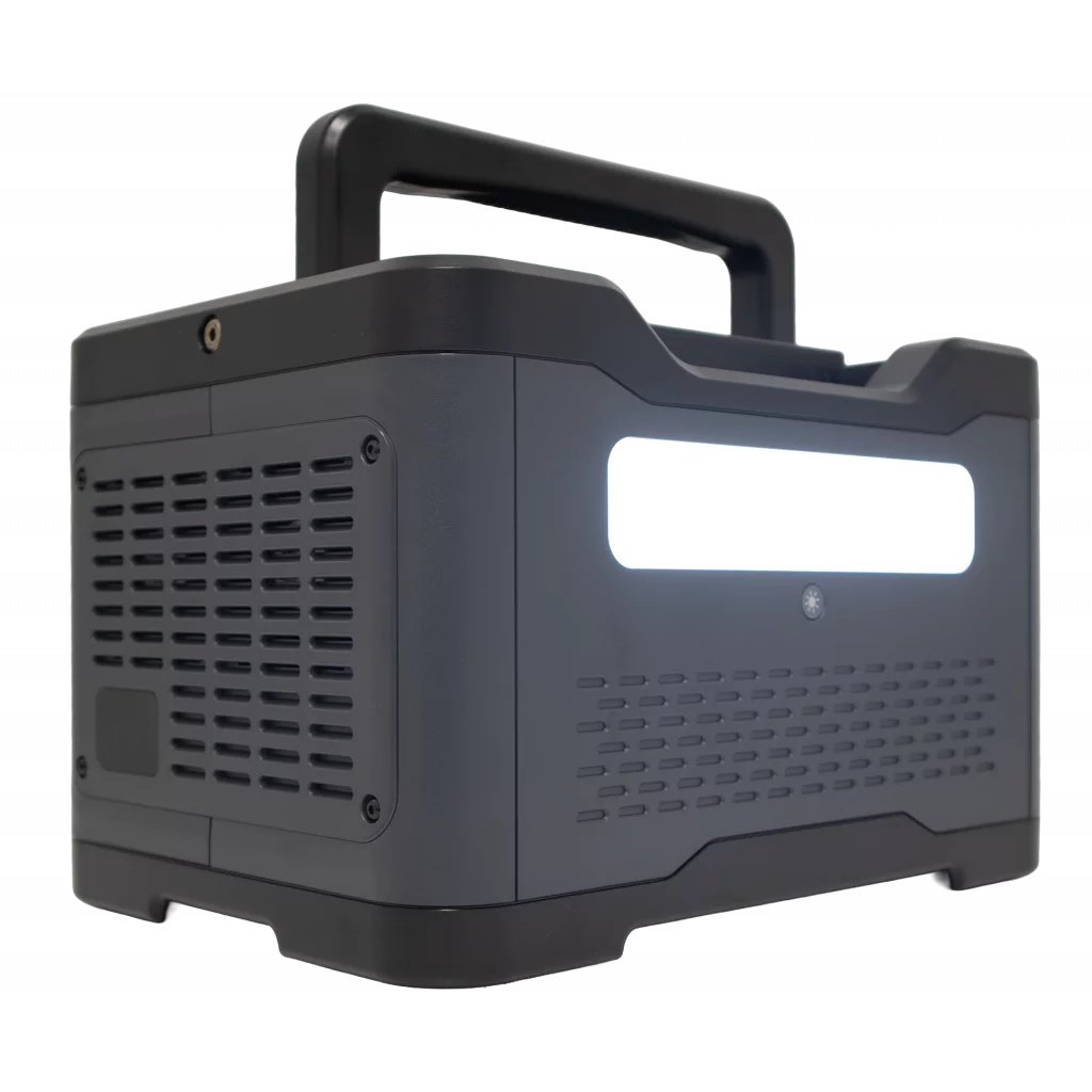 SENCI Lithium LPS 1152Wh Power Station med 1500W (3000W) sinus inverter